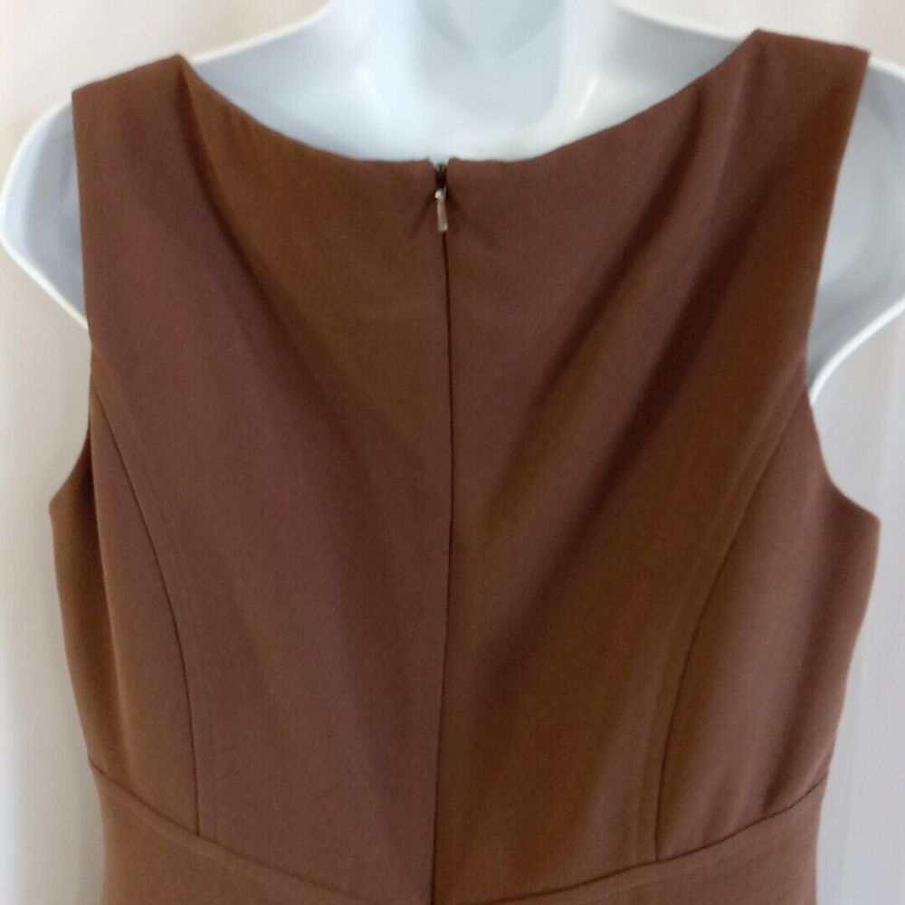 Talbots Dress Women's Size 4 Brown No Material Tag * - Picture 4 of 10